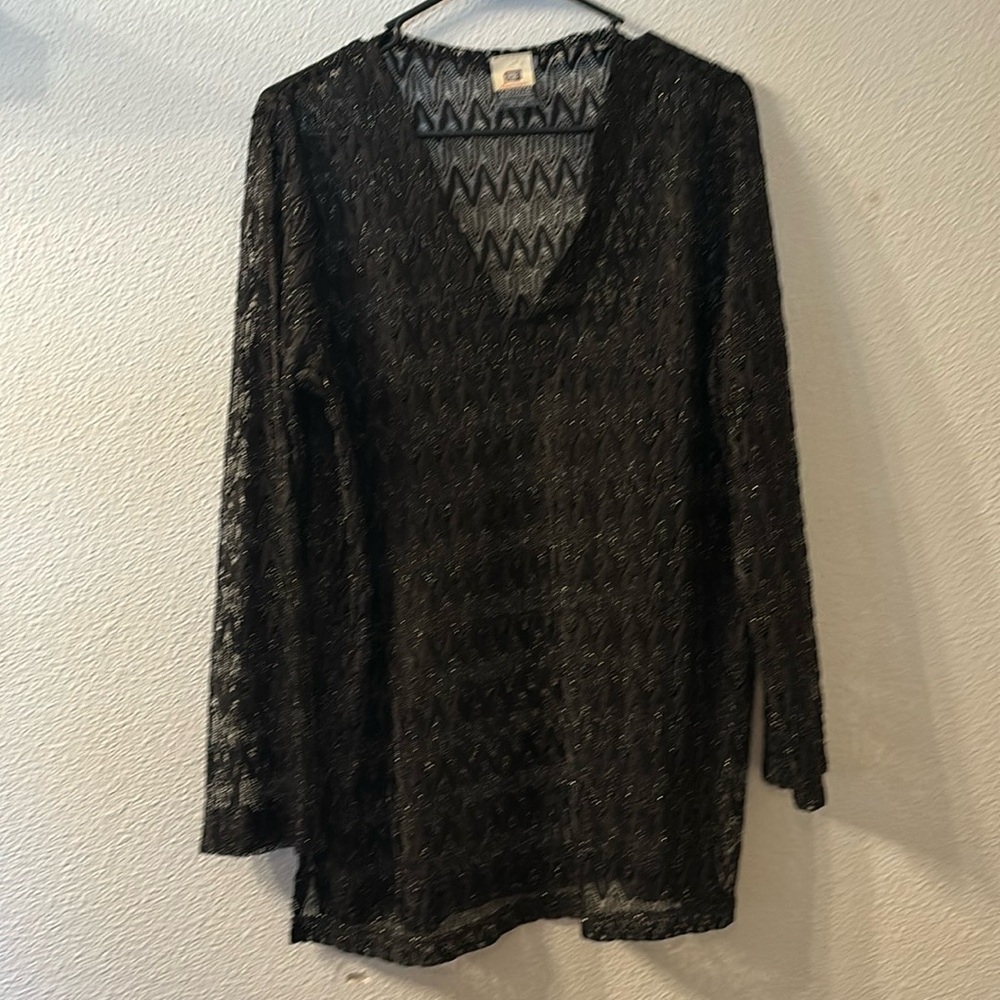 Faded glory swim cover up size large